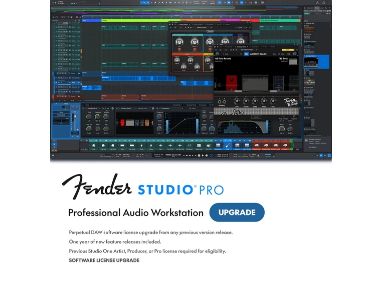 Fender Studio Pro 8 Upgrade [Download] 